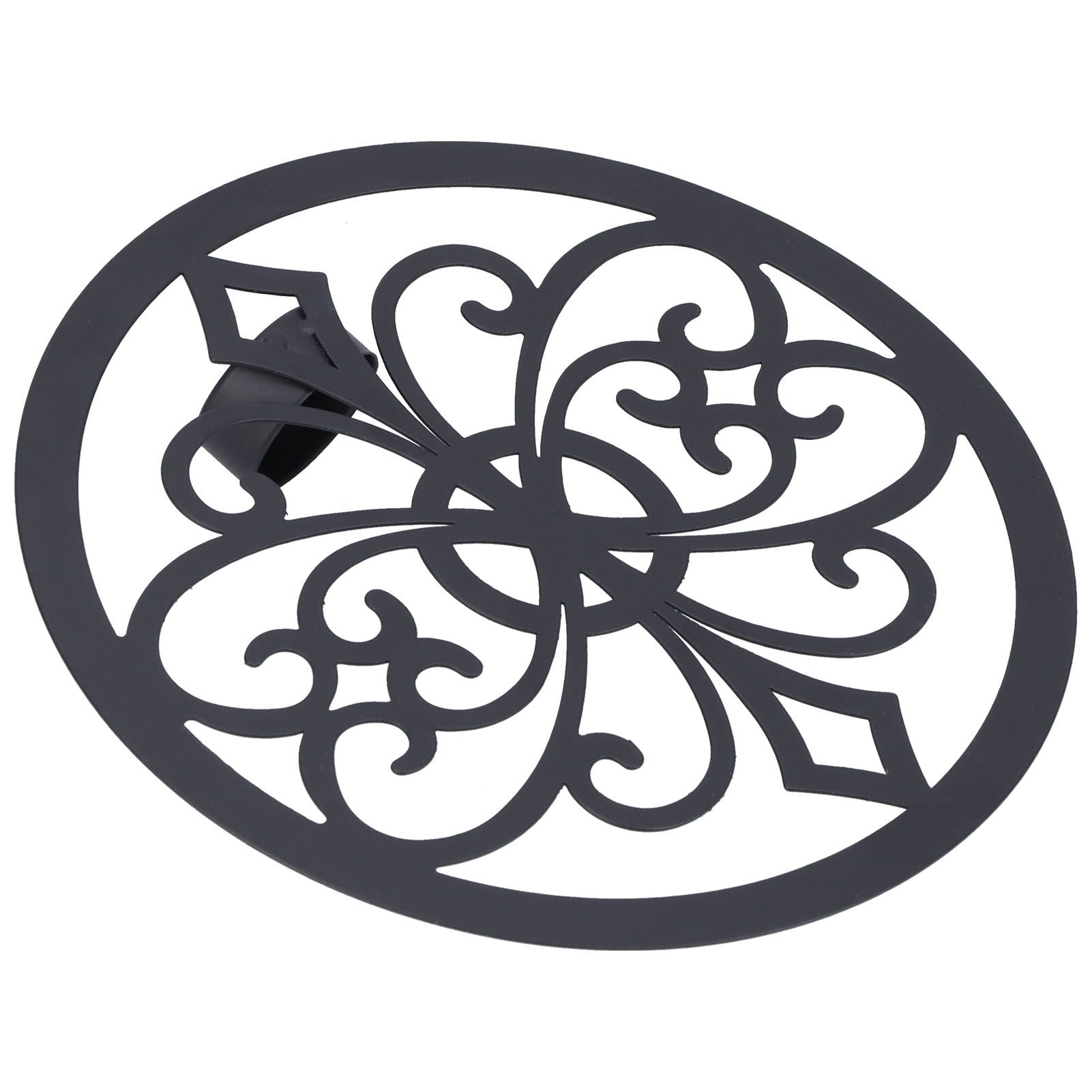 Wall Hanging Candle Holders Black European Retro Prevent Dripping Baroque Wall Candlestick V1294-YM0523-3115210203211