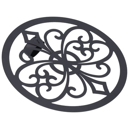 Wall Hanging Candle Holders Black European Retro Prevent Dripping Baroque Wall Candlestick V1294-YM0523-3115210203211