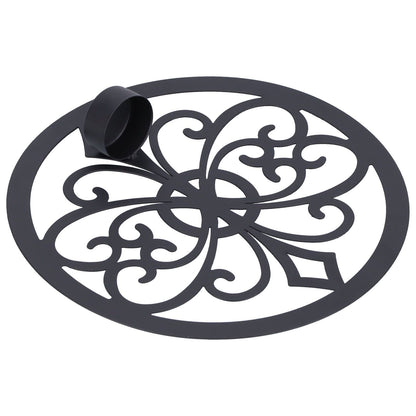 Wall Hanging Candle Holders Black European Retro Prevent Dripping Baroque Wall Candlestick V1294-YM0523-3115210203211
