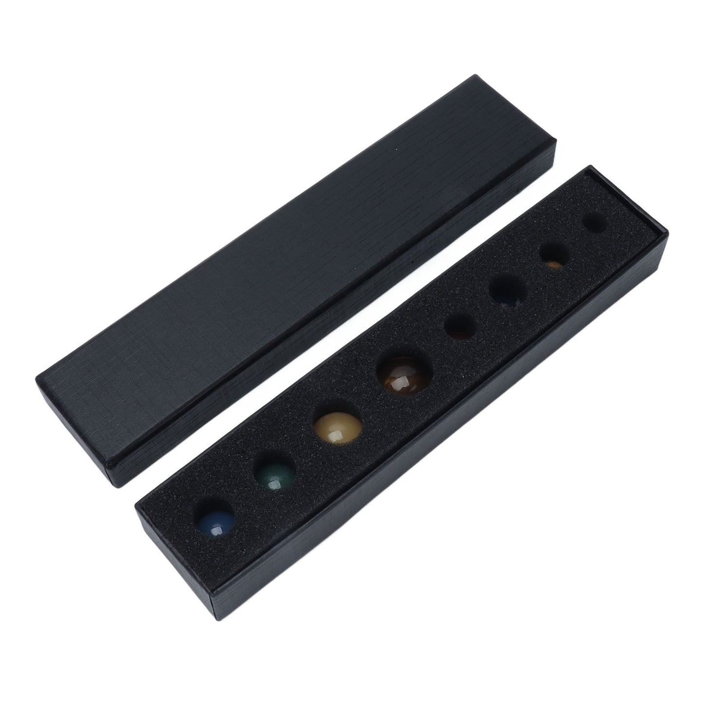 8 Planets Crystal Ornament Home Desktop Sphere Galactic Planets Decoration for Healing Meditation V1294-YM0523-3115210205011