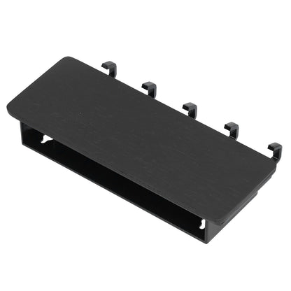 Wall Mounted Key Holder Bamboo Modern Anti Slip Key Hanger for Home Office Living RoomBlack V1294-YM0523-3115210206113