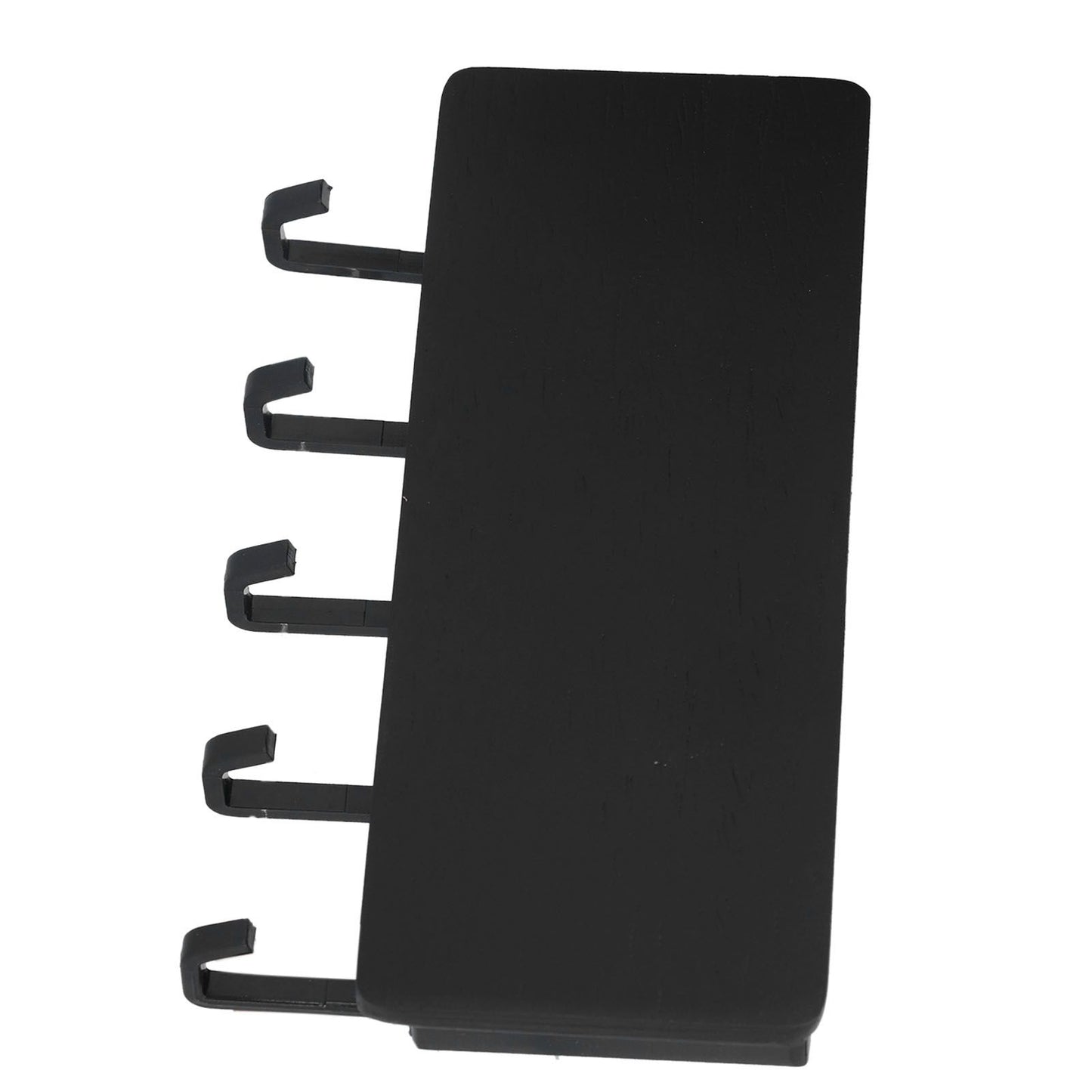 Wall Mounted Key Holder Bamboo Modern Anti Slip Key Hanger for Home Office Living RoomBlack V1294-YM0523-3115210206113