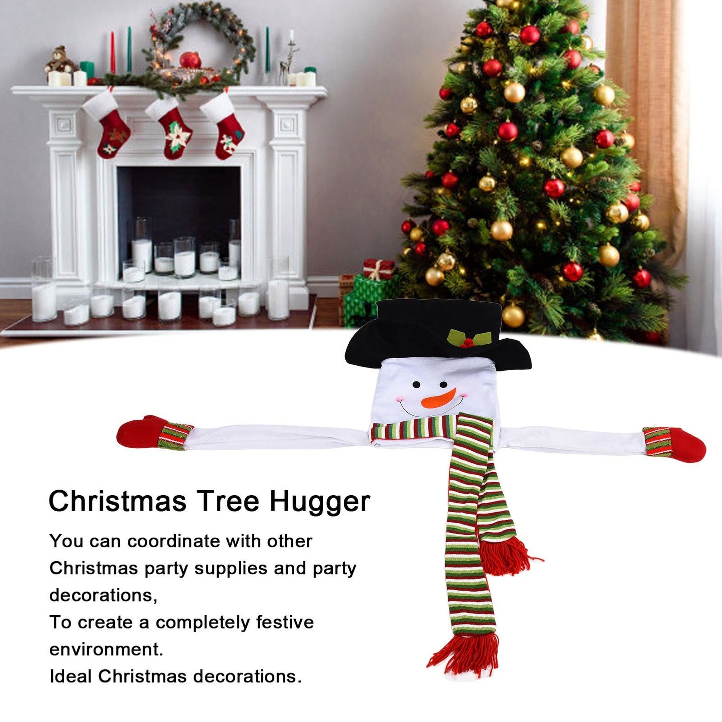 Snowman Christmas Tree Decor Snow Man Topper Ornament for Home Christmas Decoration V1294-YM0523-3115210206311