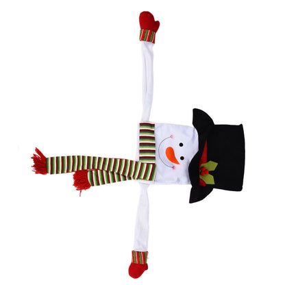 Snowman Christmas Tree Decor Snow Man Topper Ornament for Home Christmas Decoration V1294-YM0523-3115210206311