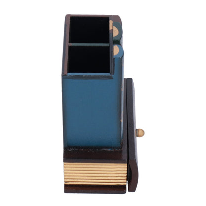 Retro Style Pencil Holder Pen Cup Desktop Storage Organizer Decoration for Home Office V1294-YM0523-3115210210111