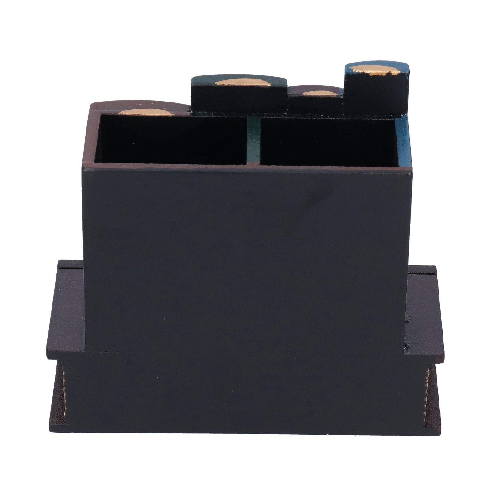 Retro Style Pencil Holder Pen Cup Desktop Storage Organizer Decoration for Home Office V1294-YM0523-3115210210111