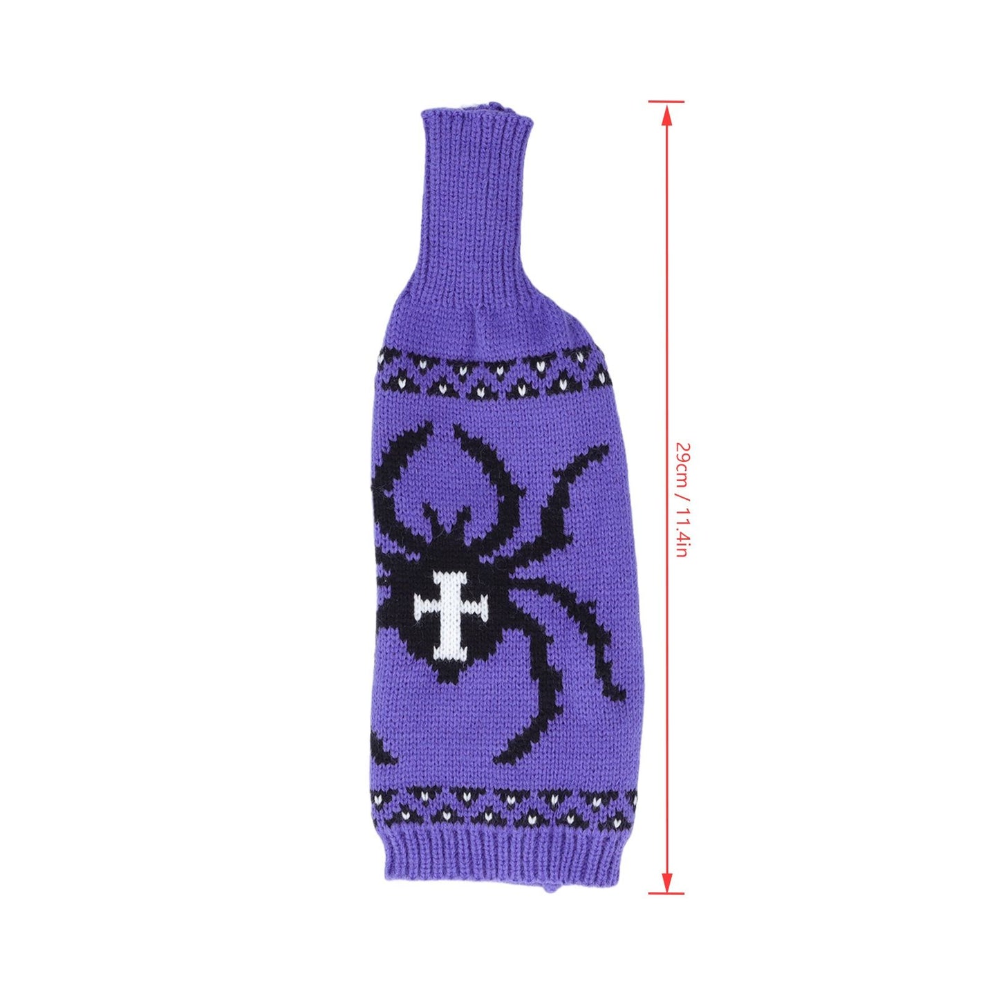 2Pcs Wine Bottle Cover Knitted Champagne Bottle Bag Table Decoration for Home Coffee Shop V1294-YM0523-3115210210911