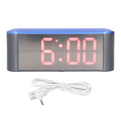 Digital Alarm Clock Stylish Exquisite LED Large Display Electronic Household Desktop ClockRed V1294-YM0523-3115210212712
