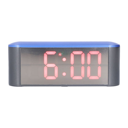 Digital Alarm Clock Stylish Exquisite LED Large Display Electronic Household Desktop ClockRed V1294-YM0523-3115210212712