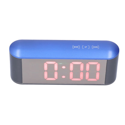 Digital Alarm Clock Stylish Exquisite LED Large Display Electronic Household Desktop ClockRed V1294-YM0523-3115210212712
