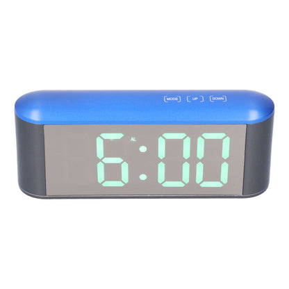 Digital Alarm Clock Stylish Exquisite LED Large Display Electronic Household Desktop ClockGreen V1294-YM0523-3115210212713