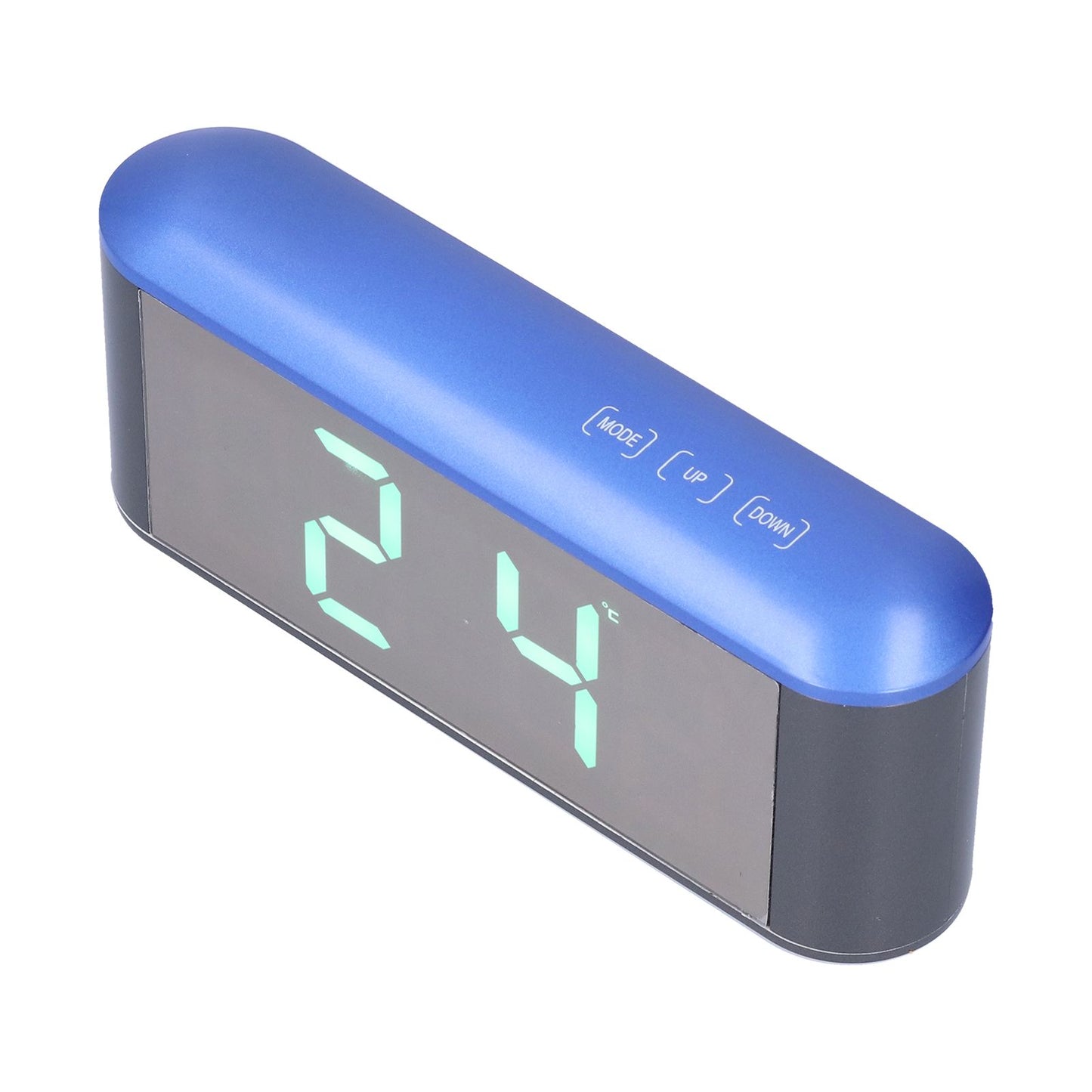 Digital Alarm Clock Stylish Exquisite LED Large Display Electronic Household Desktop ClockGreen V1294-YM0523-3115210212713