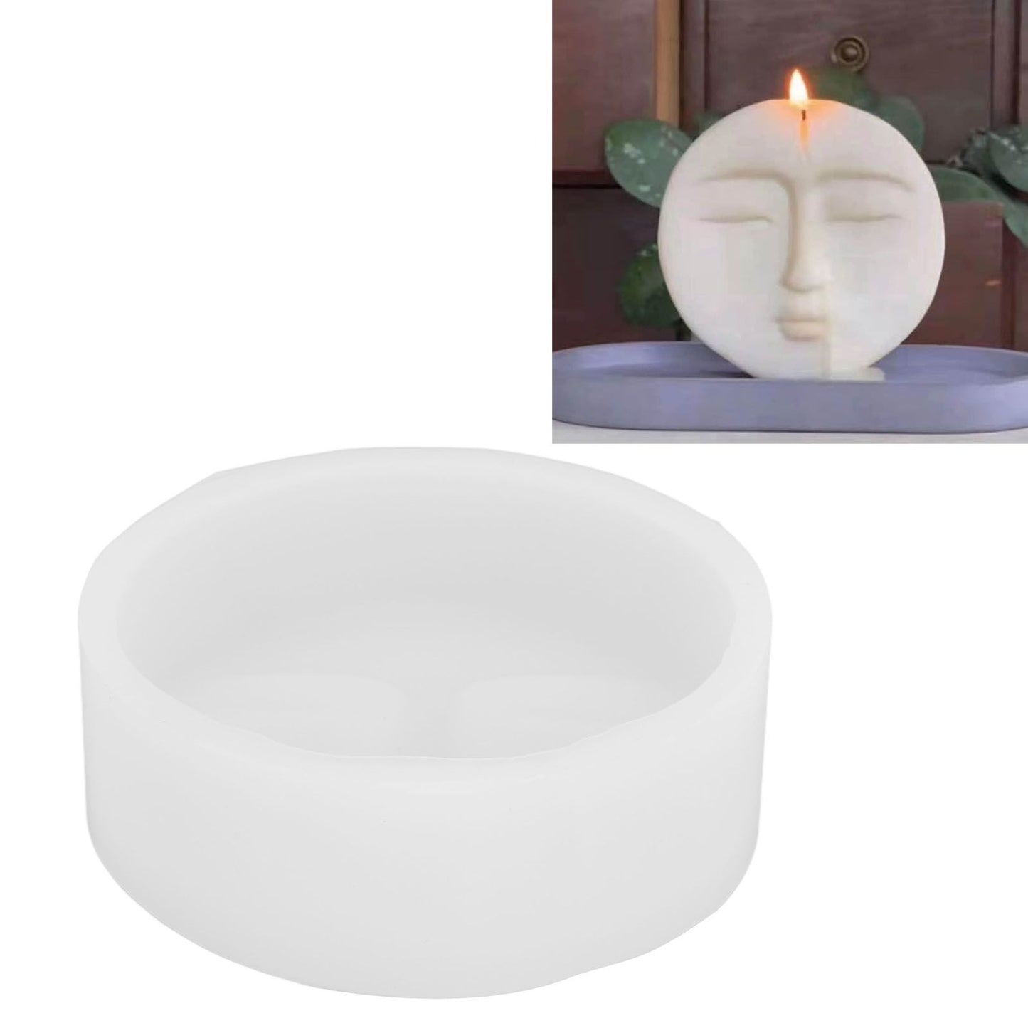 Human Face Silastic Mould Abstract Style for Making Candles Soaps Decorative Ornaments Crafts V1294-YM0523-3115210213211