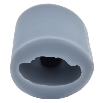 Silicone Skull Candle Mold 3D Skull Head Mold with Rubber Rings for Home Cake Decoration V1294-YM0523-3115210213611