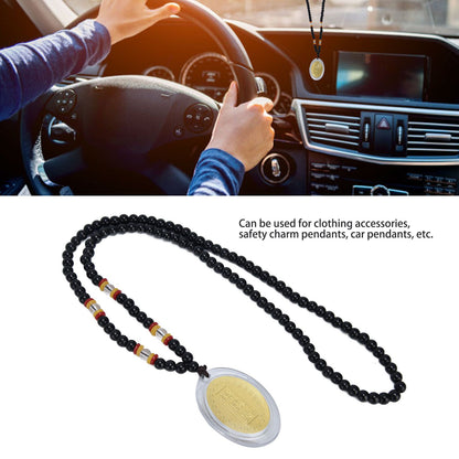 5Pcs Amulet Pendant Multi Purpose Exquisite Workmanship Simple Stylish Appearance Safe Healthy Car Pendant V1294-YM0523-3115210215411