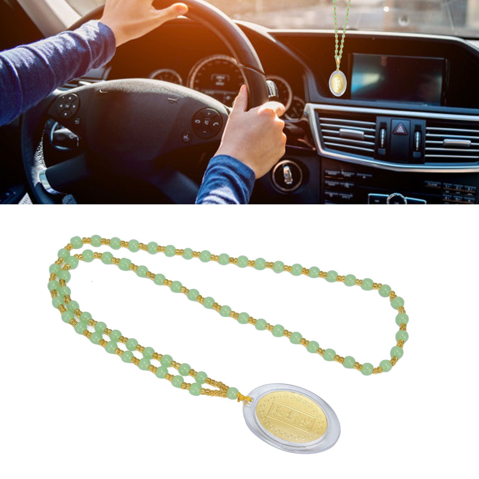 5Pcs Amulet Pendant Multi Purpose Exquisite Workmanship Simple Stylish Appearance Safe Healthy Car Pendant V1294-YM0523-3115210215412
