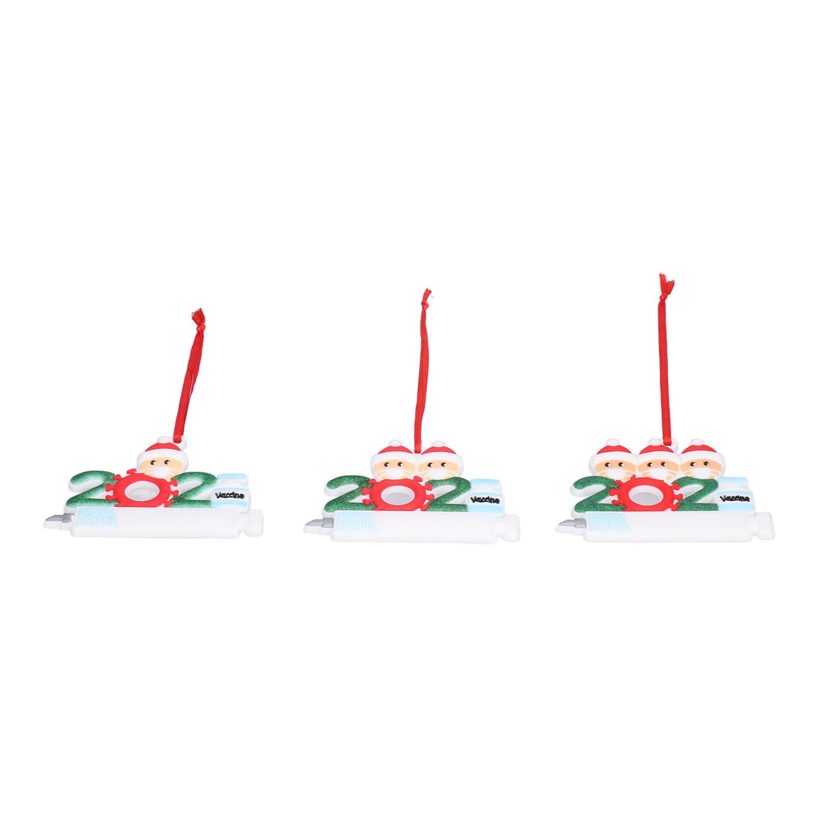 3PCS Personalized Christmas Ornament 2021 Snowman Series Family Members Name Christmas Tree Decorating V1294-YM0523-3115210215911