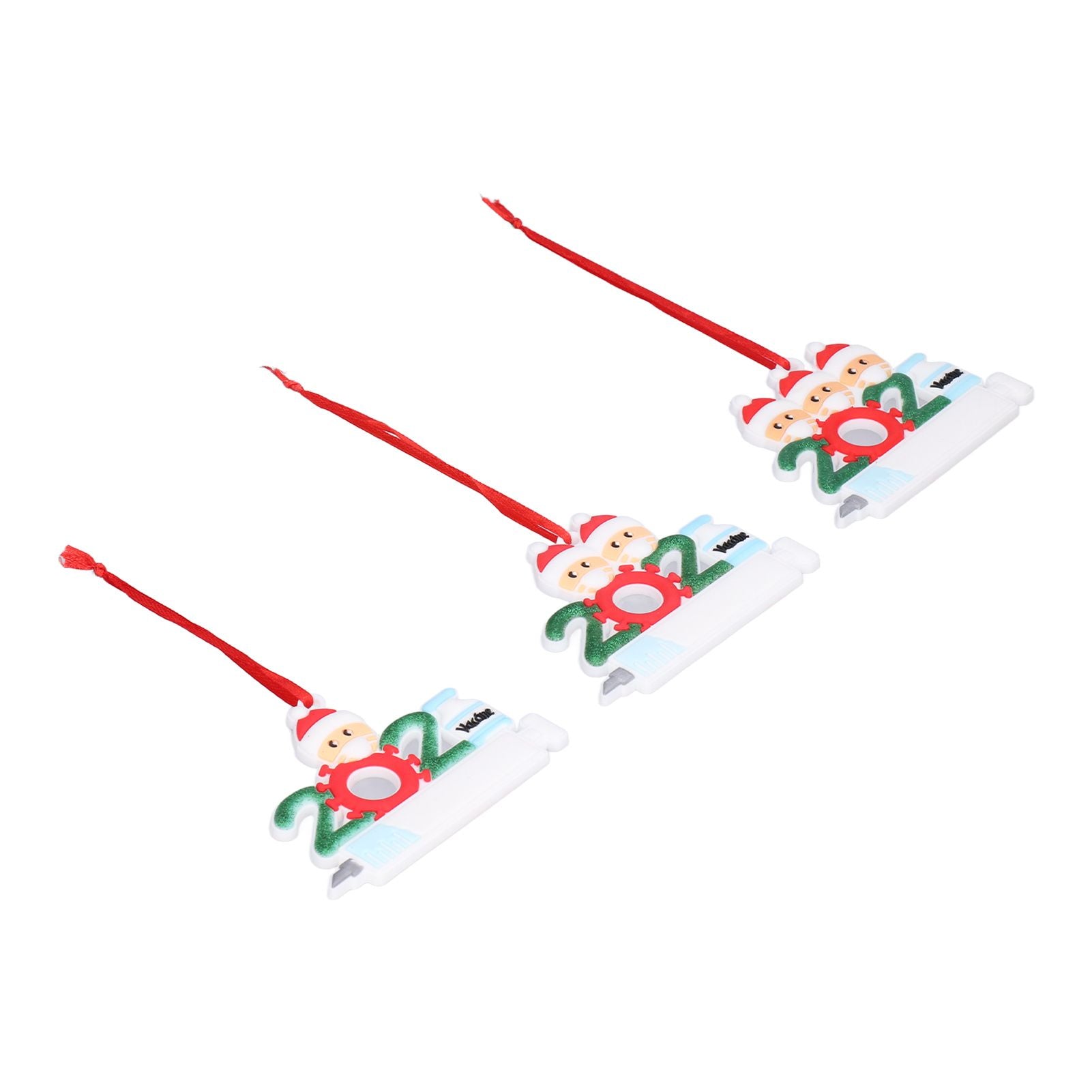 3PCS Personalized Christmas Ornament 2021 Snowman Series Family Members Name Christmas Tree Decorating V1294-YM0523-3115210215911
