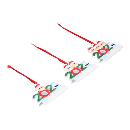 3PCS Personalized Christmas Ornament 2021 Snowman Series Family Members Name Christmas Tree Decorating V1294-YM0523-3115210215911