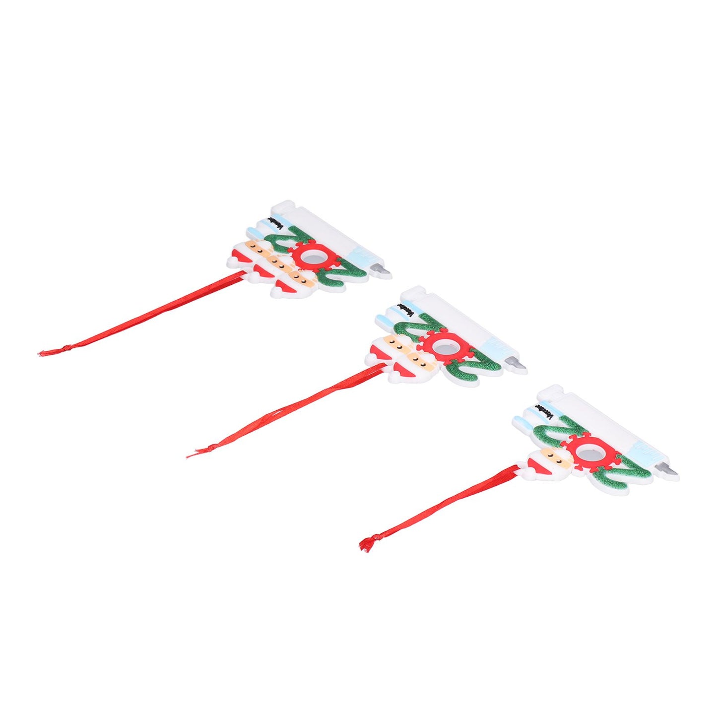 3PCS Personalized Christmas Ornament 2021 Snowman Series Family Members Name Christmas Tree Decorating V1294-YM0523-3115210215911