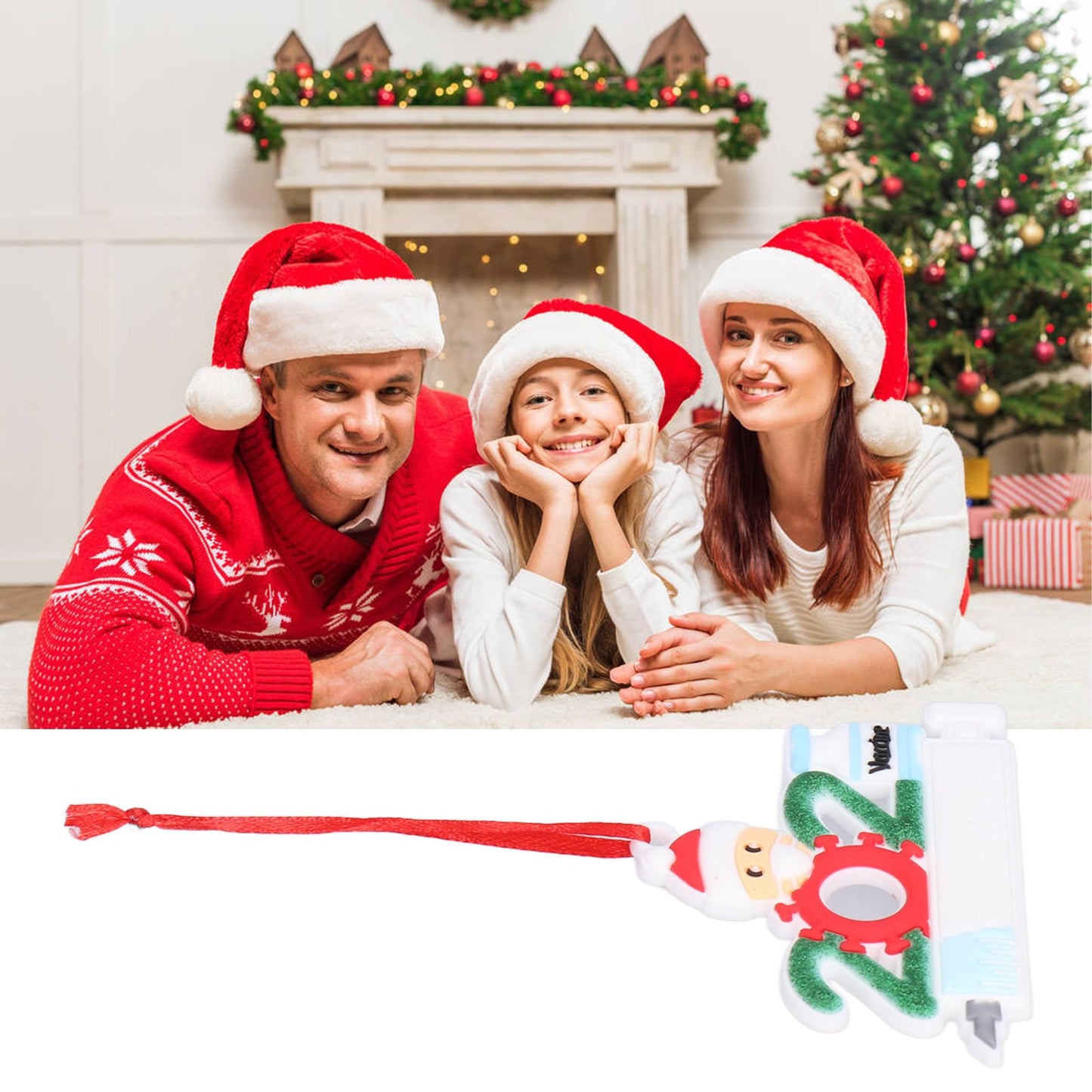 3PCS Personalized Christmas Ornament 2021 Snowman Series Family Members Name Christmas Tree Decorating V1294-YM0523-3115210215911