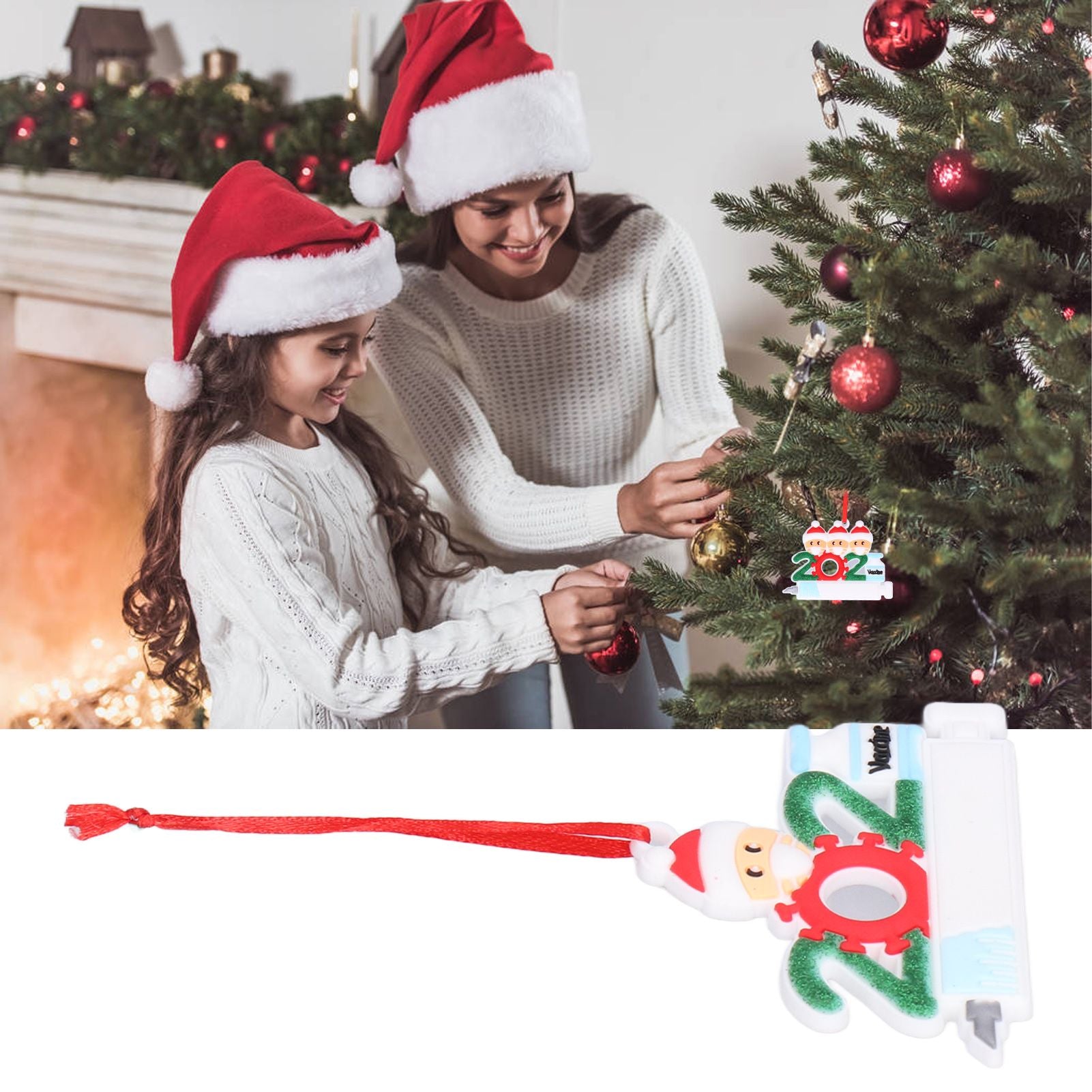 3PCS Personalized Christmas Ornament 2021 Snowman Series Family Members Name Christmas Tree Decorating V1294-YM0523-3115210215911