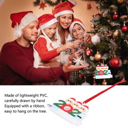 3PCS Personalized Christmas Ornament 2021 Snowman Series Family Members Name Christmas Tree Decorating V1294-YM0523-3115210215911