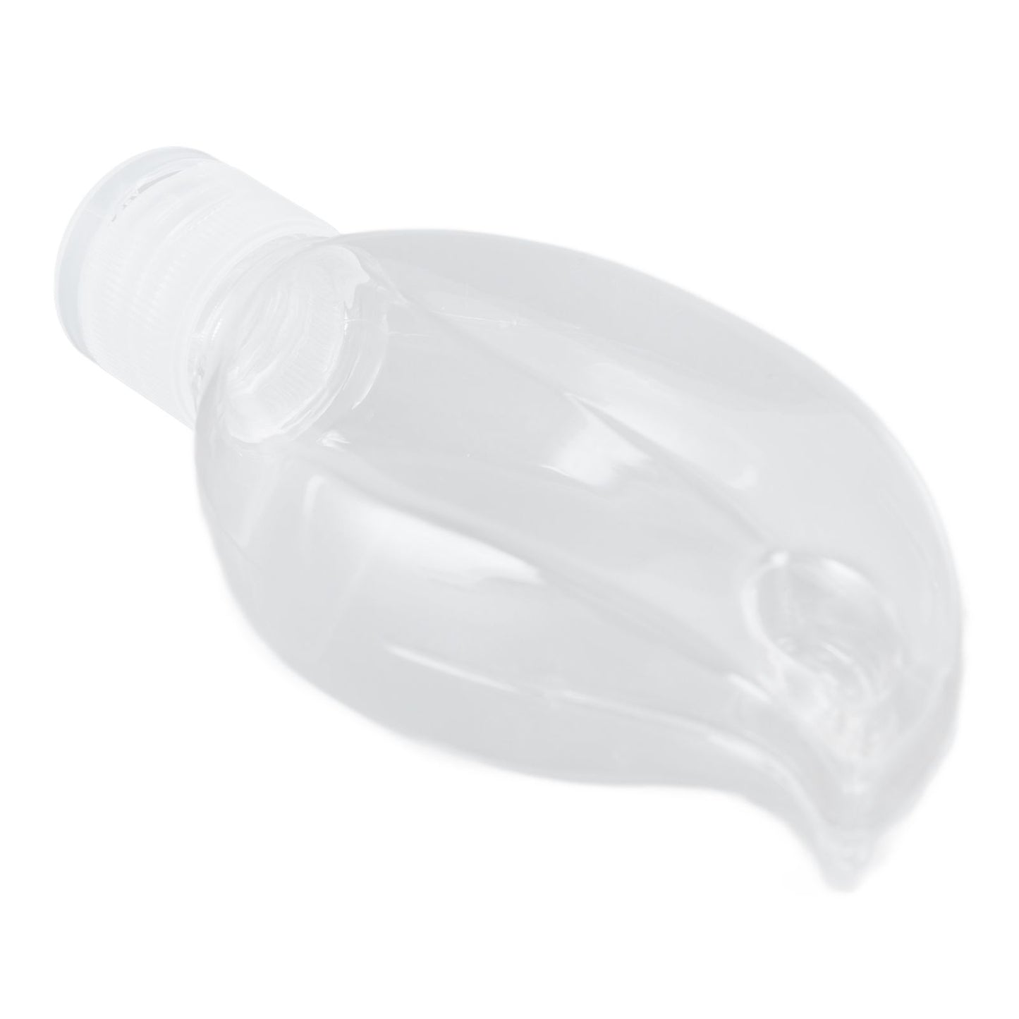 2Set 50ml Travel Bottle with Keychain Flip Cap Plastic Liquid Bottle Refillable Leakproof Transparent Squeeze V1294-YM0523-3115210217611