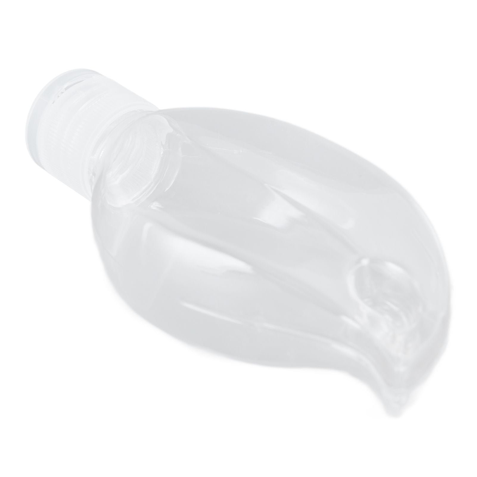 2Set 50ml Travel Bottle with Keychain Flip Cap Plastic Liquid Bottle Refillable Leakproof Transparent Squeeze V1294-YM0523-3115210217611