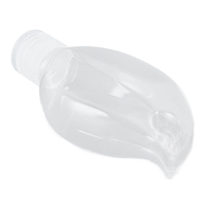2Set 50ml Travel Bottle with Keychain Flip Cap Plastic Liquid Bottle Refillable Leakproof Transparent Squeeze V1294-YM0523-3115210217611