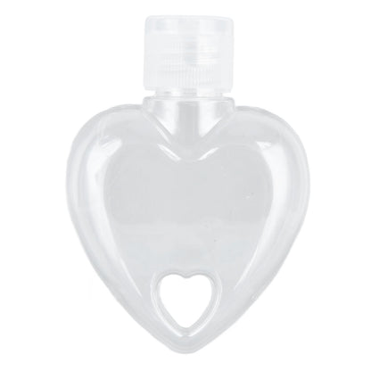 2Set 50ml Travel Bottle with Keychain Flip Cap Plastic Liquid Bottle Refillable Leakproof Transparent Squeeze V1294-YM0523-3115210217612