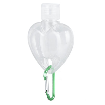 2Set 50ml Travel Bottle with Keychain Flip Cap Plastic Liquid Bottle Refillable Leakproof Transparent Squeeze V1294-YM0523-3115210217612