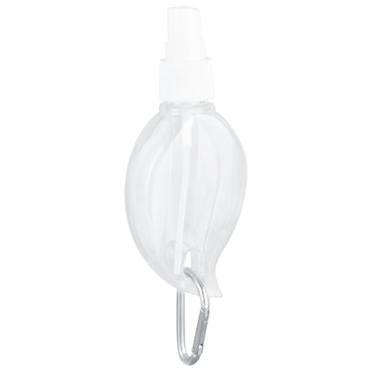 2 Pcs 50ml Travel Keychain Bottles Portable Plastic Clear Leakproof Refillable Empty Squeeze Container for V1294-YM0523-3115210217711