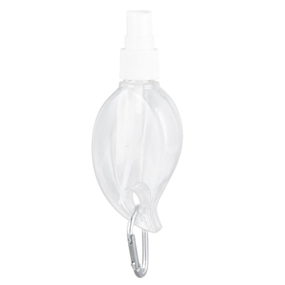 2 Pcs 50ml Travel Keychain Bottles Portable Plastic Clear Leakproof Refillable Empty Squeeze Container for V1294-YM0523-3115210217711
