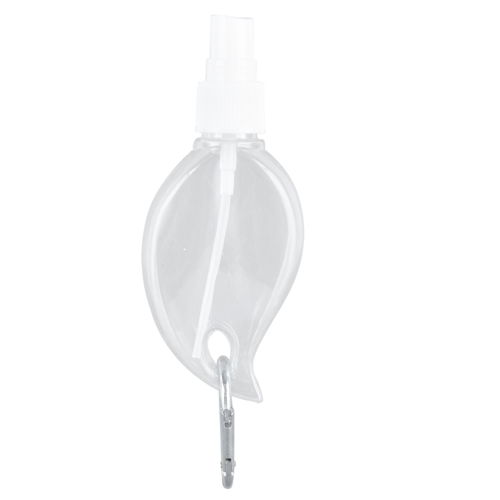 2 Pcs 50ml Travel Keychain Bottles Portable Plastic Clear Leakproof Refillable Empty Squeeze Container for V1294-YM0523-3115210217711