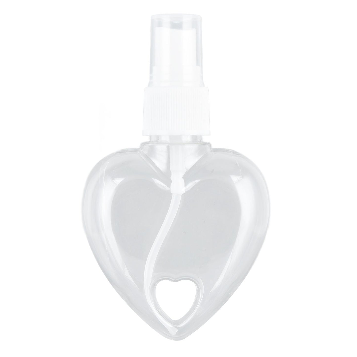 2 Pcs 50ml Travel Keychain Bottles Portable Plastic Clear Leakproof Refillable Empty Squeeze Container for V1294-YM0523-3115210217712