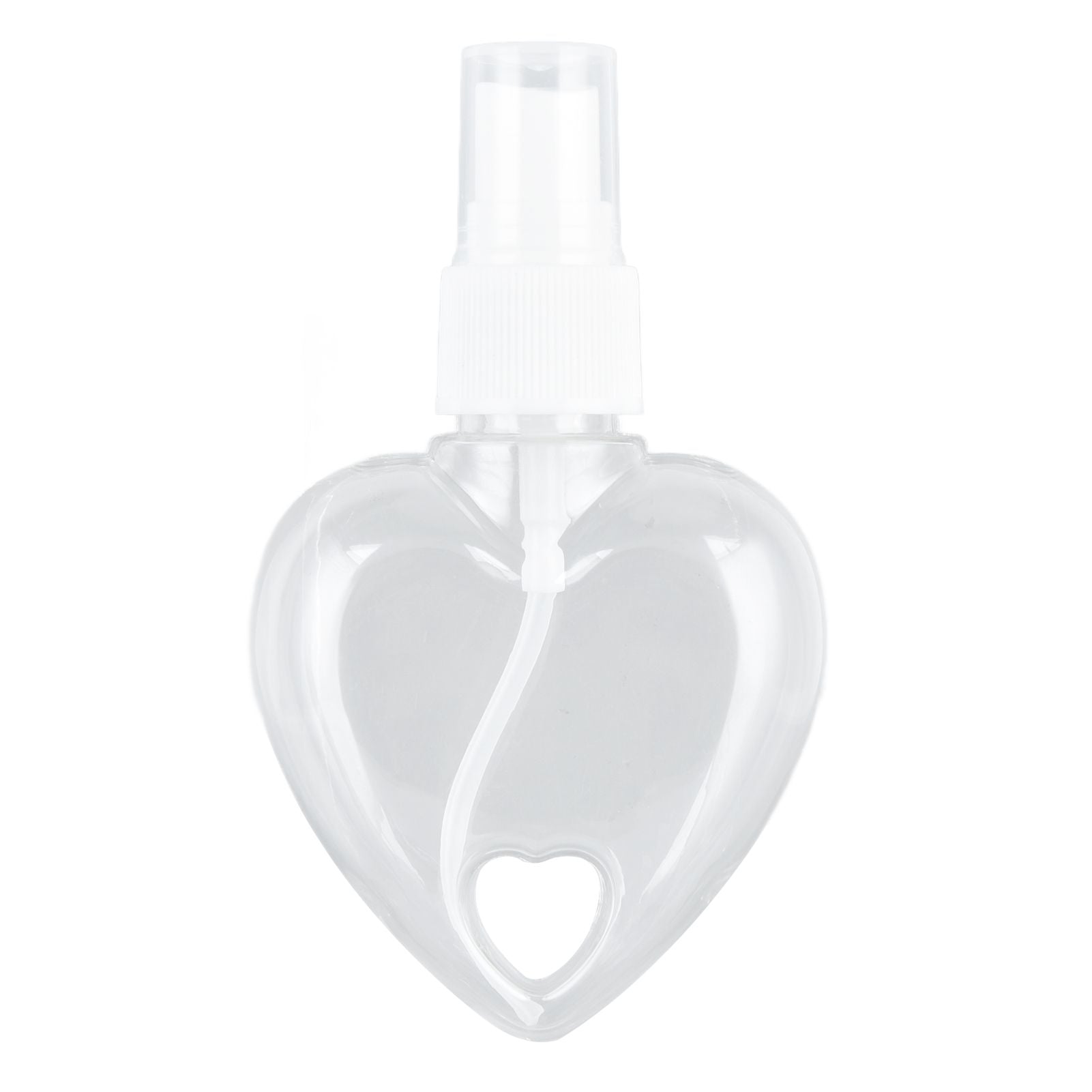 2 Pcs 50ml Travel Keychain Bottles Portable Plastic Clear Leakproof Refillable Empty Squeeze Container for V1294-YM0523-3115210217712