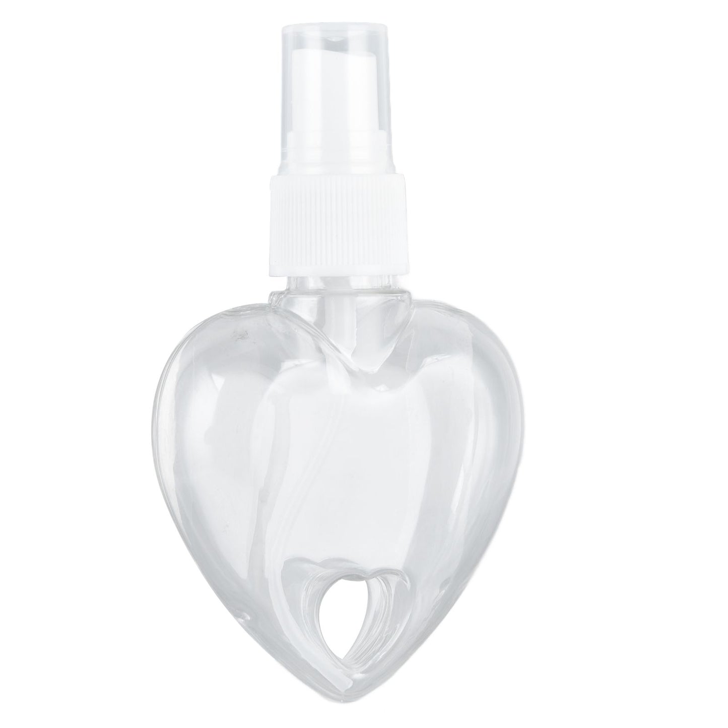 2 Pcs 50ml Travel Keychain Bottles Portable Plastic Clear Leakproof Refillable Empty Squeeze Container for V1294-YM0523-3115210217712