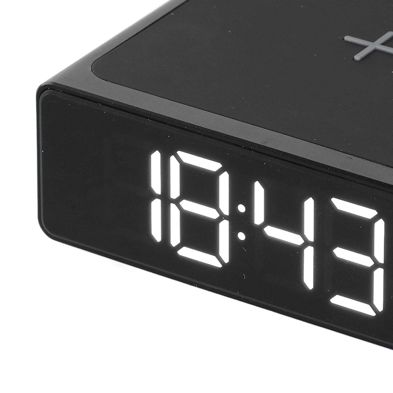 Digital Alarm Clock 3 In1 LED Desktop Digital Clock with Wireless Charging USB Power Supply for Bedroom V1294-YM0523-3115210217911