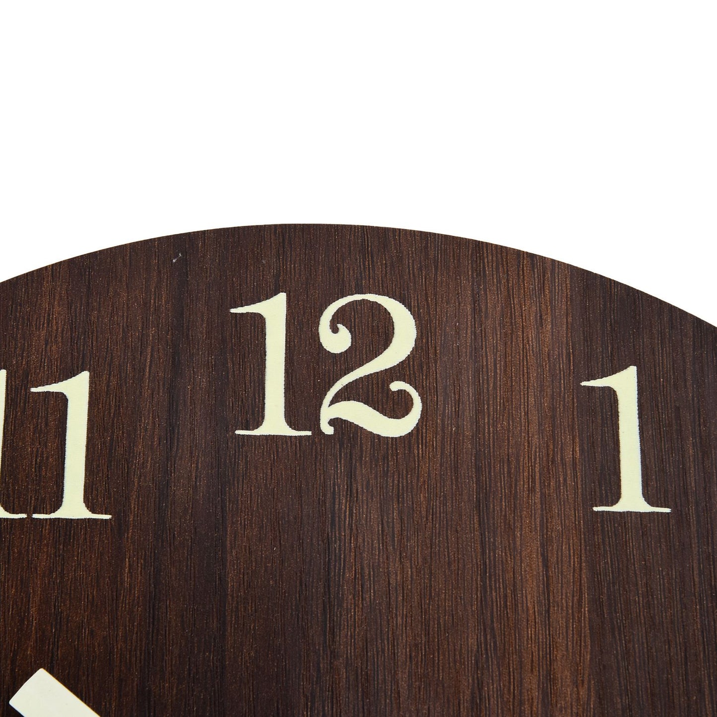 Wood Wall Clock Retro Style Quiet Silent Quartz Movement 3D Luminous Retro Wall Clock for Bedroom Office V1294-YM0523-3115210218811