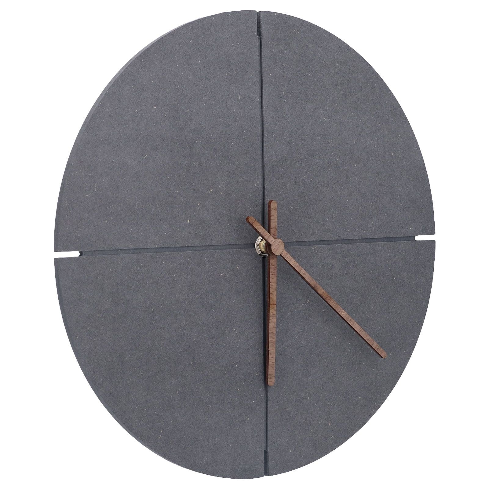 Nordic Style Simple Wooden Wall Clock Quartz Movement Wall Clock for Office Living Room V1294-YM0523-3115210219411