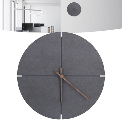 Nordic Style Simple Wooden Wall Clock Quartz Movement Wall Clock for Office Living Room V1294-YM0523-3115210219411