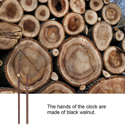 Nordic Style Simple Wooden Wall Clock Quartz Movement Wall Clock for Office Living Room V1294-YM0523-3115210219411