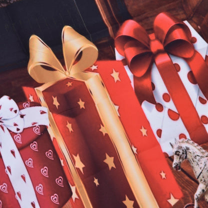 Christmas Tapestry Multi Purpose Exquisite Appearance Polyester Fiber Christmas Wall Tapestry150x150cm V1294-YM0523-3115210219911