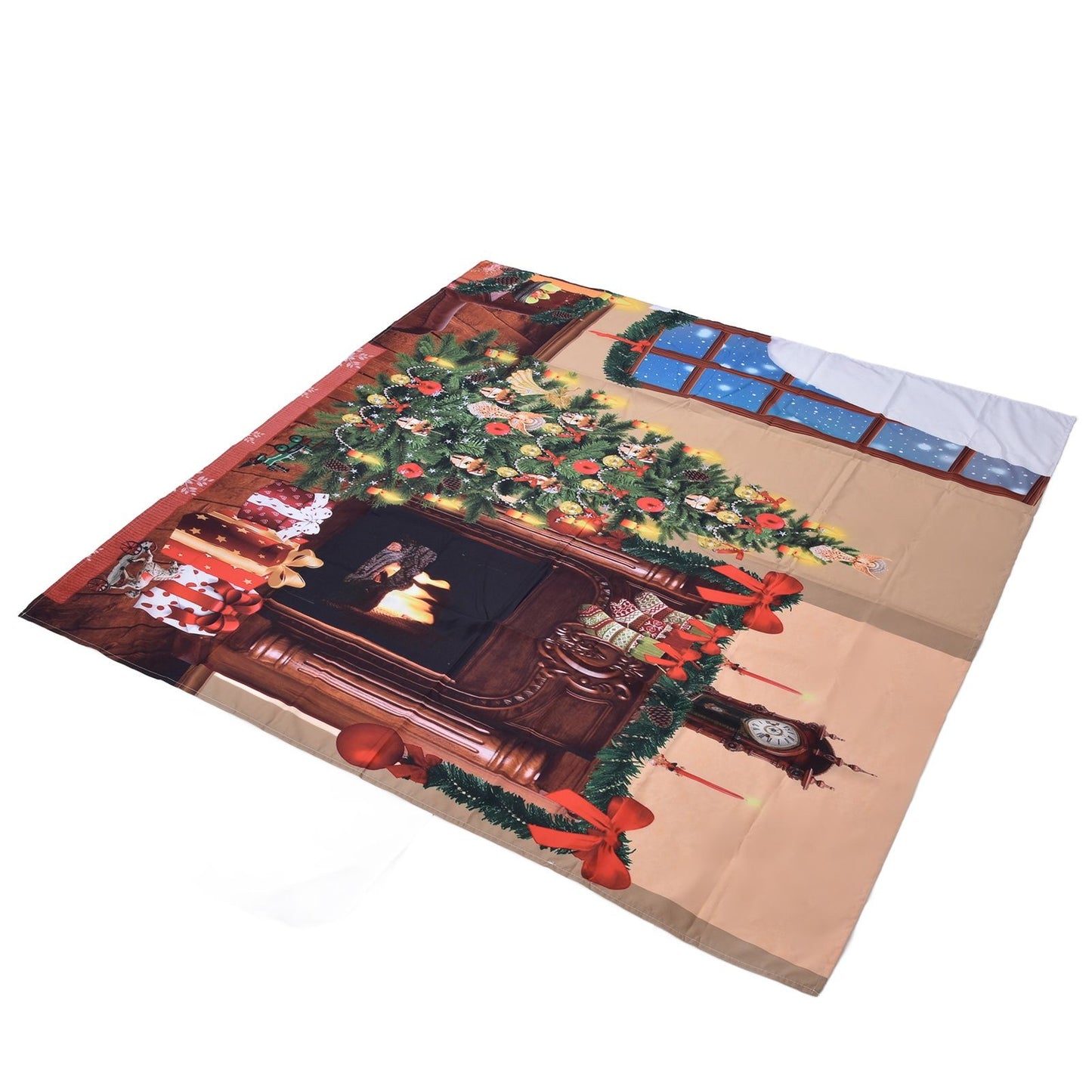 Christmas Tapestry Multi Purpose Exquisite Appearance Polyester Fiber Christmas Wall Tapestry230x180cm V1294-YM0523-3115210219913