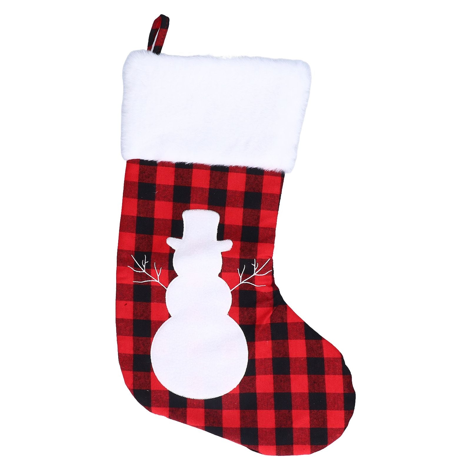 Christmas Stocking Gift Bags Cute Decals Large Capacity Exquisite Workmanship Brighter Color Large Christmas V1294-YM0523-3115210222213