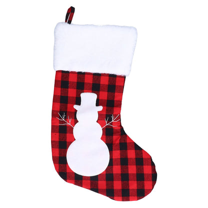 Christmas Stocking Gift Bags Cute Decals Large Capacity Exquisite Workmanship Brighter Color Large Christmas V1294-YM0523-3115210222213