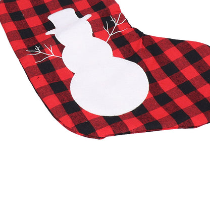 Christmas Stocking Gift Bags Cute Decals Large Capacity Exquisite Workmanship Brighter Color Large Christmas V1294-YM0523-3115210222213