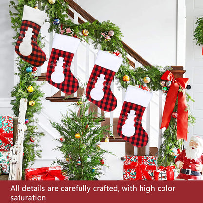 Christmas Stocking Gift Bags Cute Decals Large Capacity Exquisite Workmanship Brighter Color Large Christmas V1294-YM0523-3115210222213