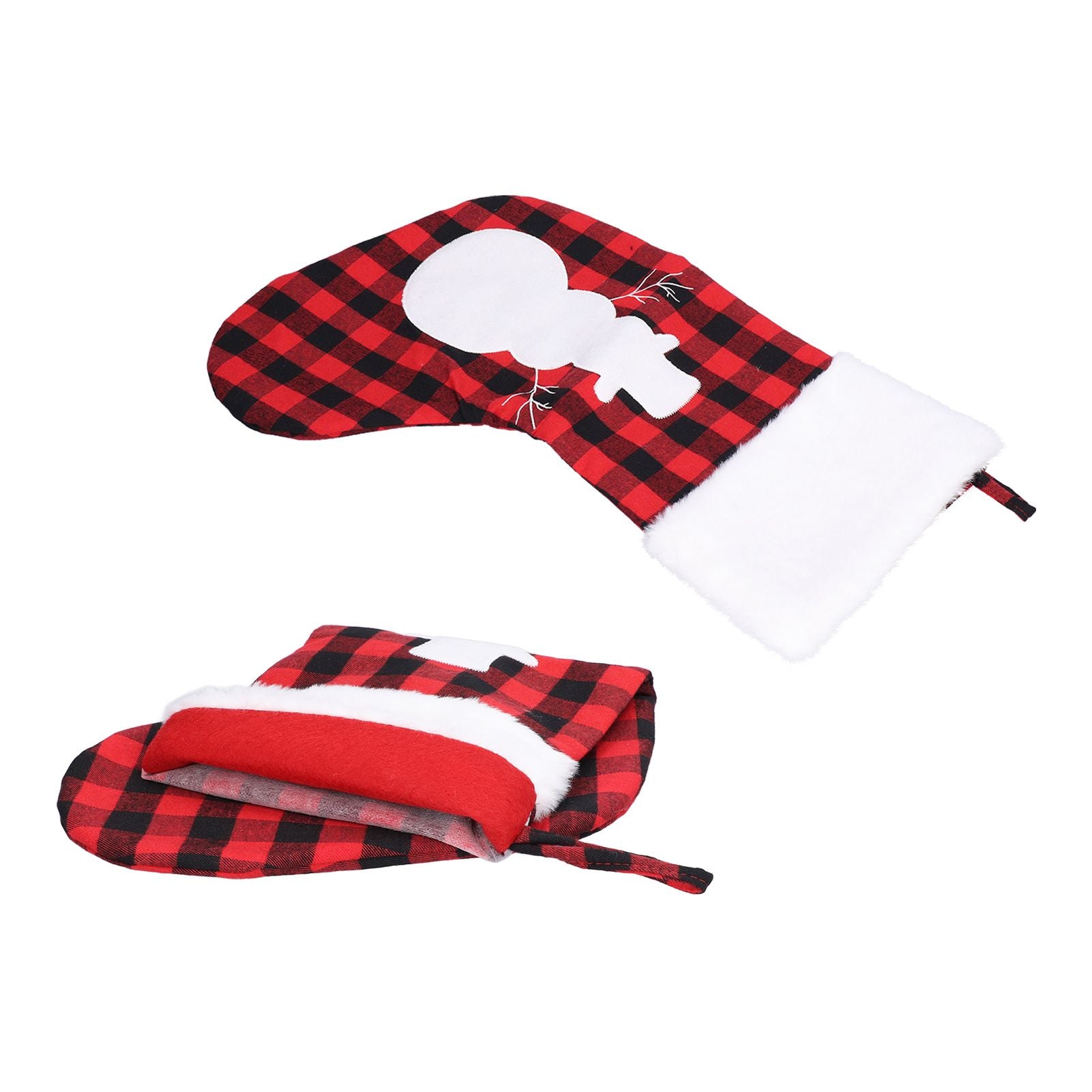 Christmas Stocking Gift Bags Cute Decals Large Capacity Exquisite Workmanship Brighter Color Large Christmas V1294-YM0523-3115210222213